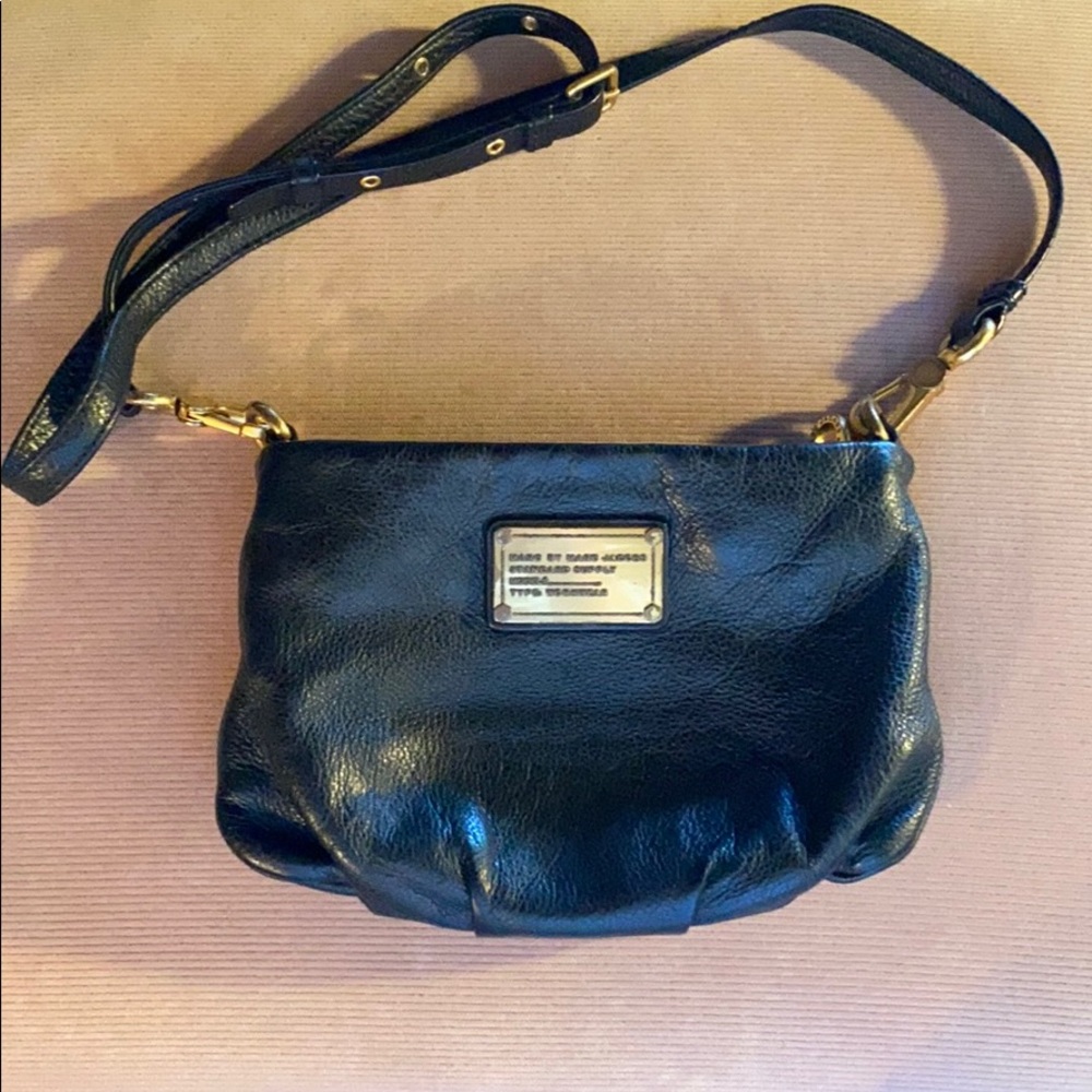 Marc Jacobs Black Leather Crossbody